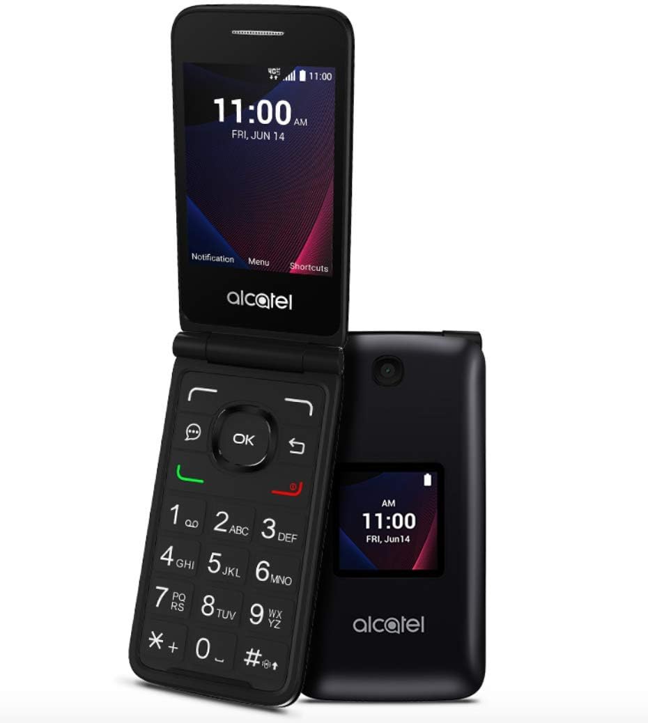 Alcatel GO Flip V 4G LTE 8GB Basic Flip Phone for VERIZON GSM Unlocked (4051S)
