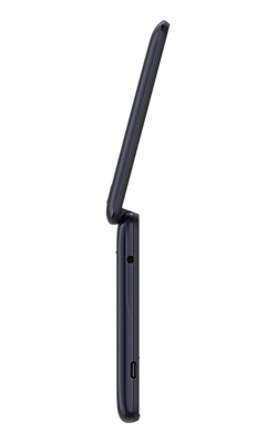 TCL 4058G flip phone side view