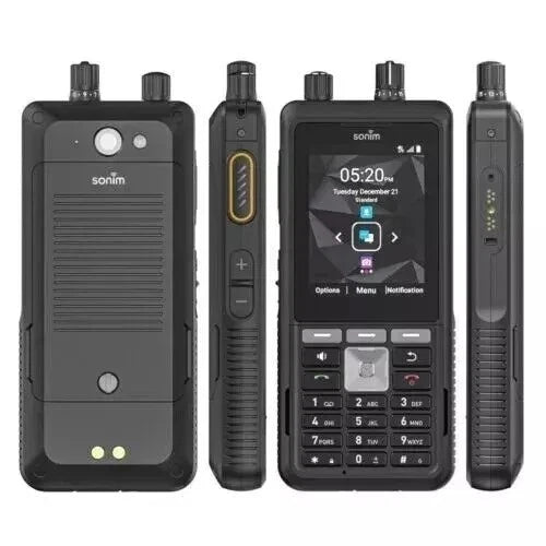 Sonim XP5 Plus XP5900 with knobs rugged phone in black