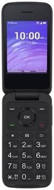 TCL Flip GO - 4G LTE  - 8GB - T-Mobile GSM Unlocked Smart Flip Phone (4058W)(Midnight Blue)