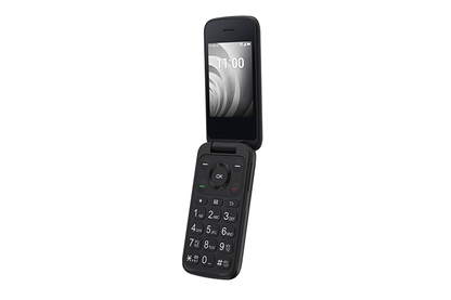 TCL Flip 4056W and 4056L closed front view