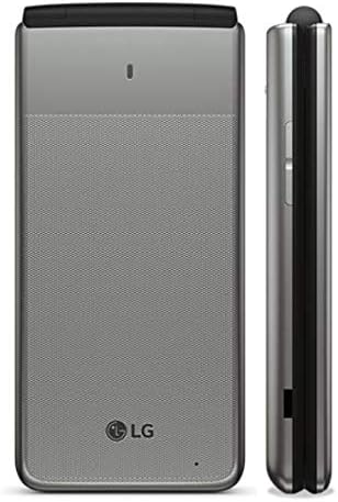 LG Exalt 4G LTE Basic Flip Phone for Verizon (VN220)(Silver)