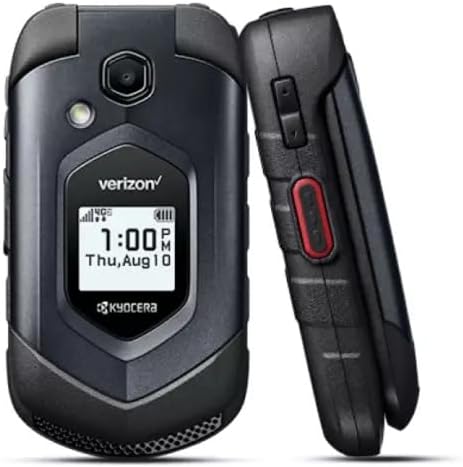 Kyocera DuraXV 4G LTE Basic Rugged Flip Phone for Verizon (E4610)