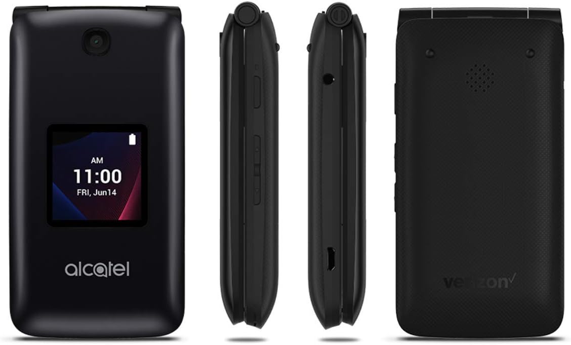 Alcatel Go Flip V Basic Flip Phone for Verizon (4051s)