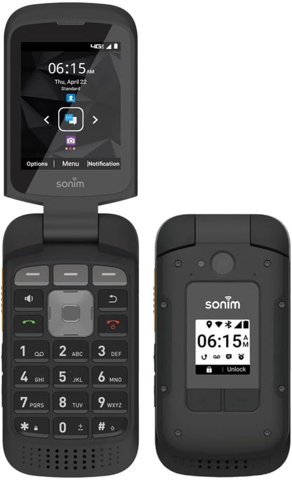 Sonim XP3plus XP3900 black rugged flip phone