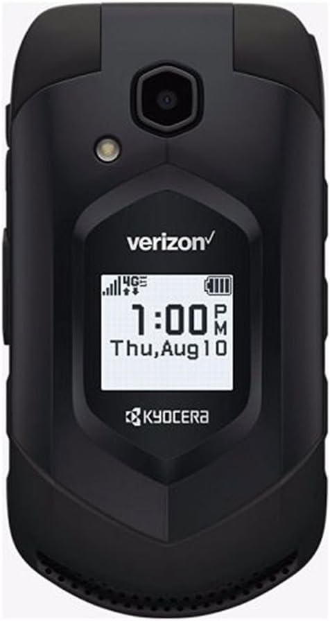 Kyocera DuraXV 4G LTE Basic Rugged Flip Phone for Verizon (E4610)