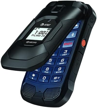 Kyocera DuraXE Epic 4G LTE Basic Rugged Flip Phone for AT&T (E4830)