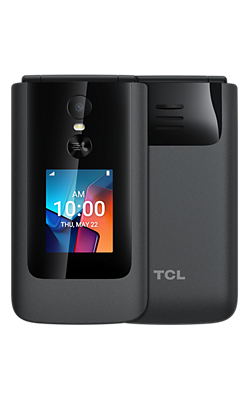 TCL FLIP 4 T440W Stone Gray front view