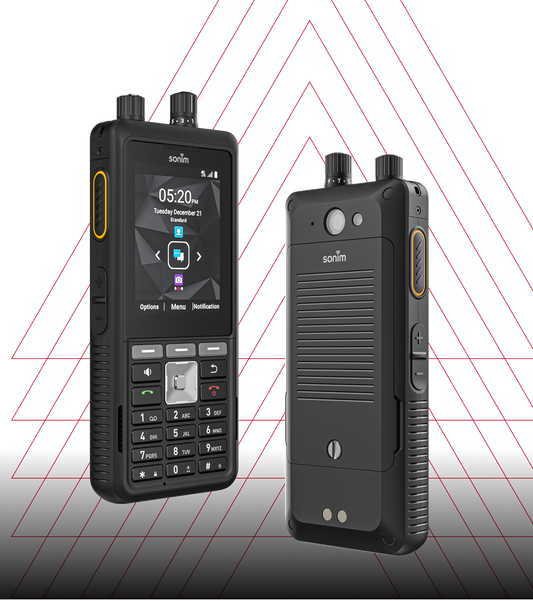 Sonim XP5plus XP5900 rugged phone front product view