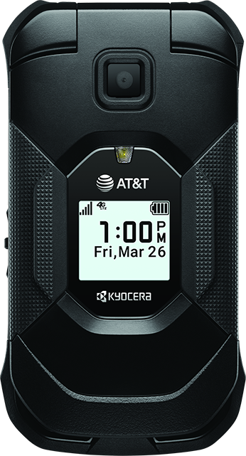 Kyocera DuraXE Epic 4G LTE Basic Rugged Flip Phone for AT&T (E4830)