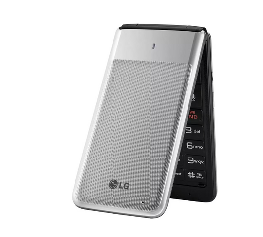 LG Exalt LTE | 4G LTE | 8GB | 5MP Camera | Basic Flip Verizon GSM Unlocked (VN220)(Silver)