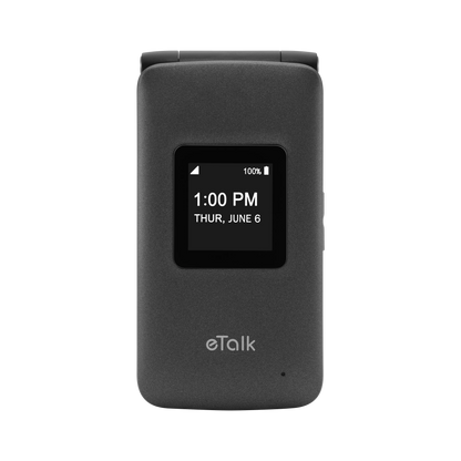 Kazuna eTalk F119 Verizon flip phone front view