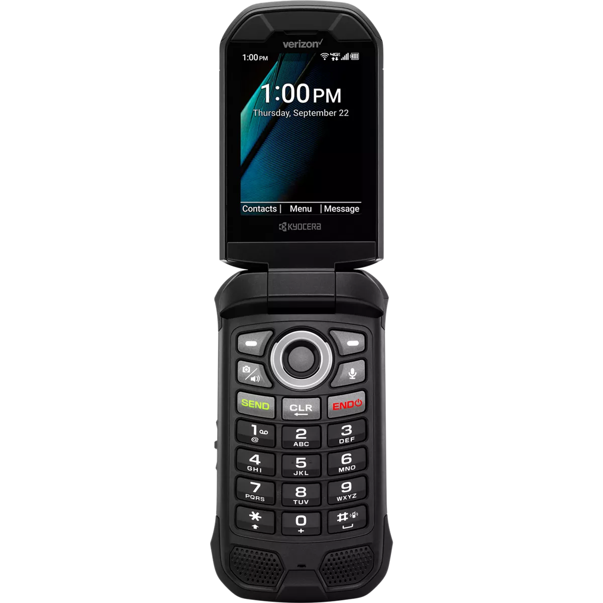 Kyocera DuraXV Extreme Plus E4811 black rugged flip phone