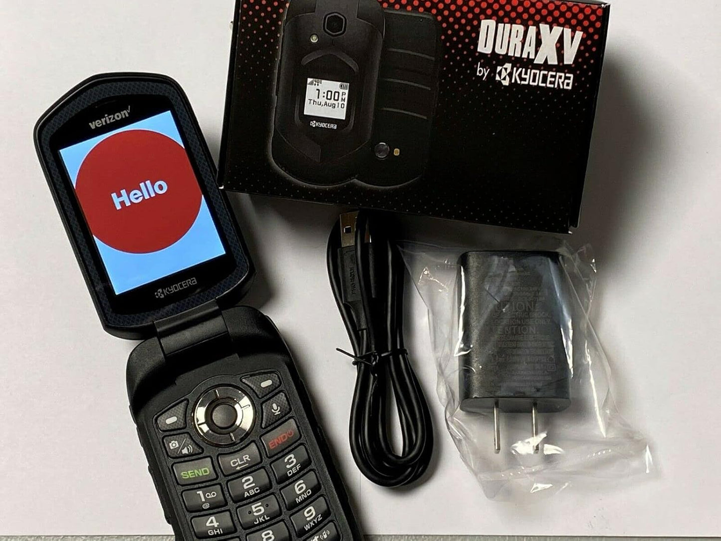 Kyocera DuraXV LTE E4610 open front view