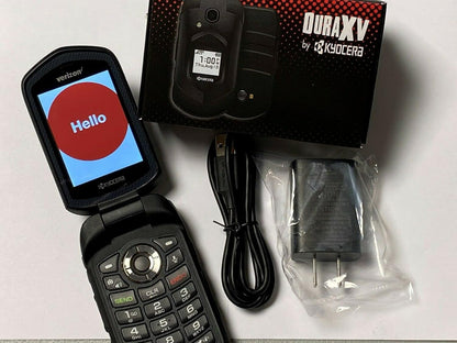 Kyocera DuraXV LTE E4610 open front view
