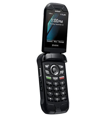 Kyocera DuraXV Extreme Plus E4811 full open front view