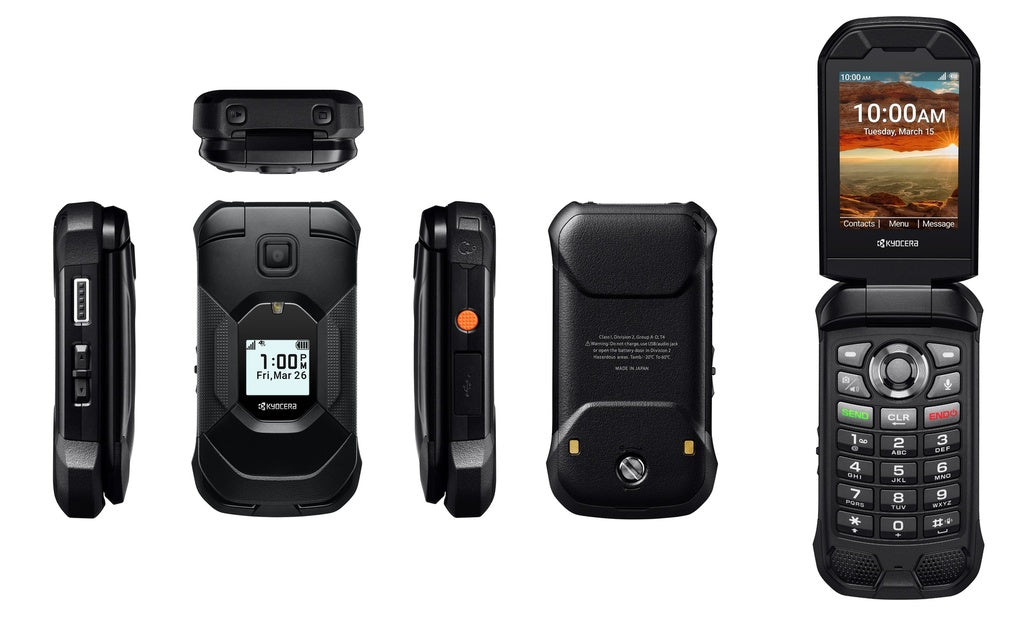 Kyocera DuraXA Equip E4831 closed front view