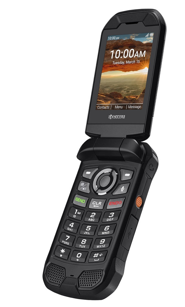 Kyocera DuraXA Equip E4831 side angle view