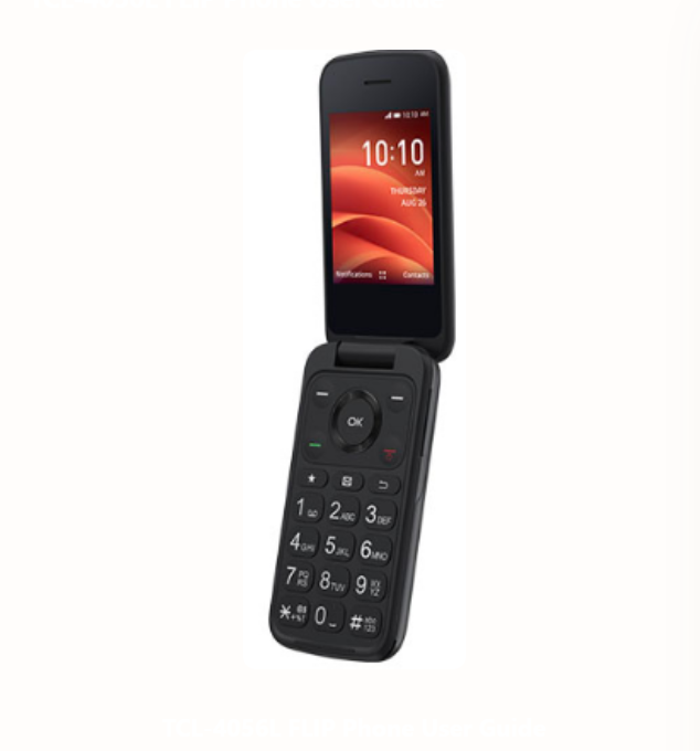 TCL FLIP -  4G LTE - GSM Unlocked Basic Flip Phone (Gray)