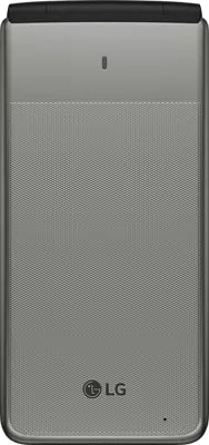 LG Exalt LTE | 4G LTE | 8GB | 5MP Camera | Basic Flip Verizon GSM Unlocked (VN220)(Silver)
