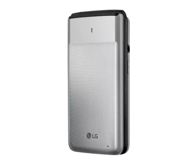 LG Exalt LTE | 4G LTE | 8GB | 5MP Camera | Basic Flip Verizon GSM Unlocked (VN220)(Silver)
