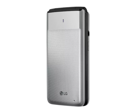 LG Exalt LTE | 4G LTE | 8GB | 5MP Camera | Basic Flip Verizon GSM Unlocked (VN220)(Silver)