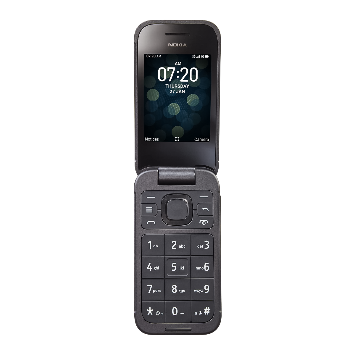 Nokia 2760 Flip N139DL open angle view