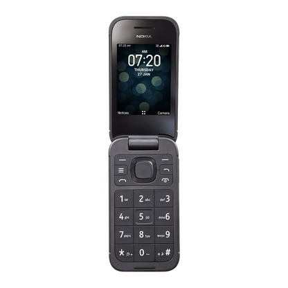 Nokia 2760 Flip N139DL open angle view