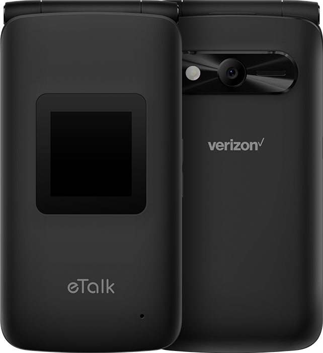 Kazuna Takumi eTalk 4G LTE HD-Voice Basic Flip Phone Verizon Unlocked
