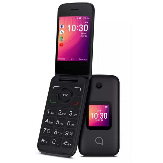Alcatel Go Flip 3 4G LTE Google Assistant Basic Flip Phone METRO by T-Mobile Unlocked