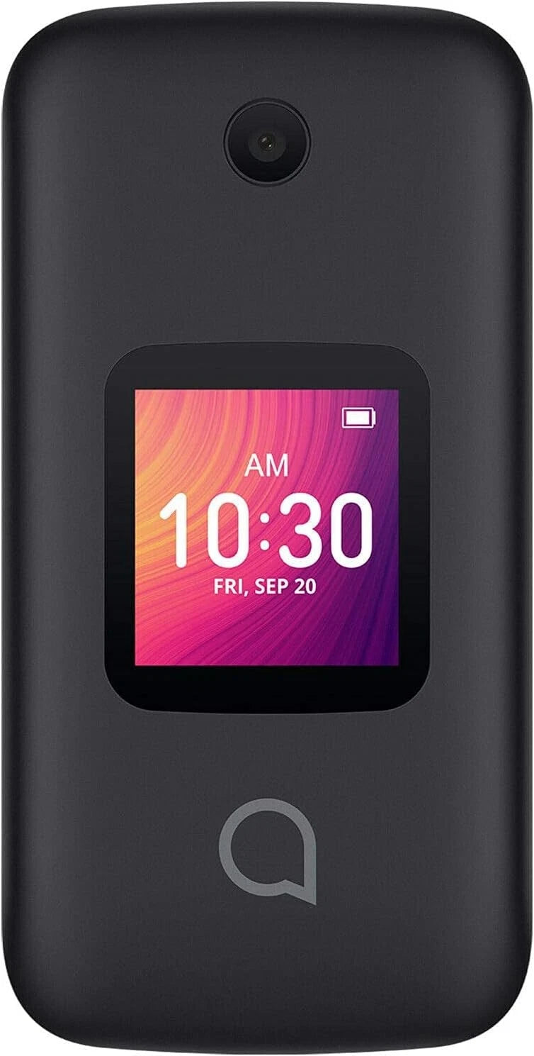 Alcatel Go Flip 3 4G LTE Google Assistant Basic Flip Phone METRO by T-Mobile Unlocked