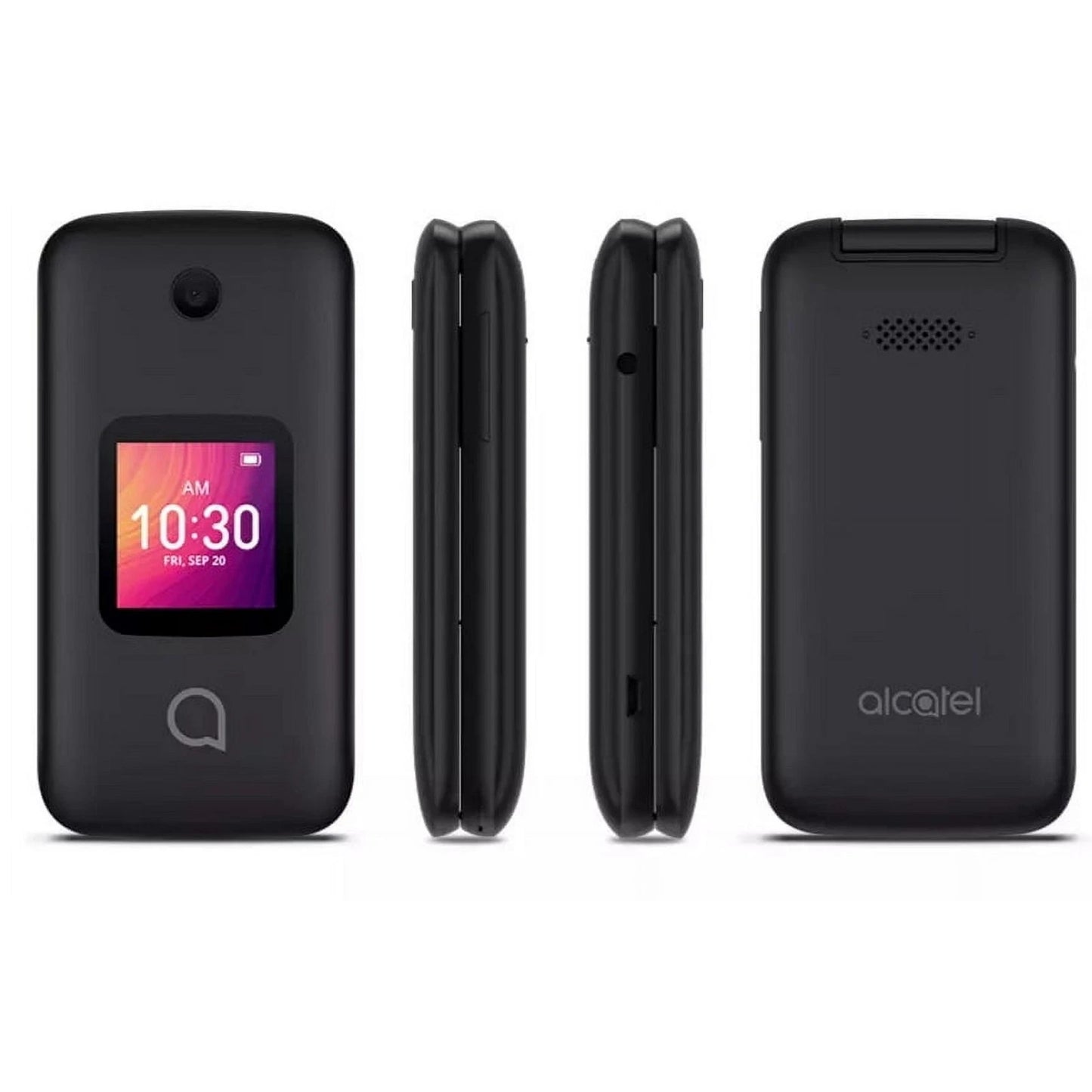 Alcatel Go Flip 3 4G LTE Google Assistant Basic Flip Phone METRO by T-Mobile Unlocked