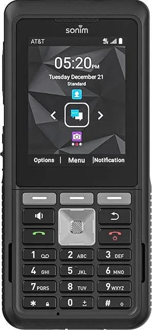Sonim XP5 Plus XP5900 no-knobs rugged phone in black