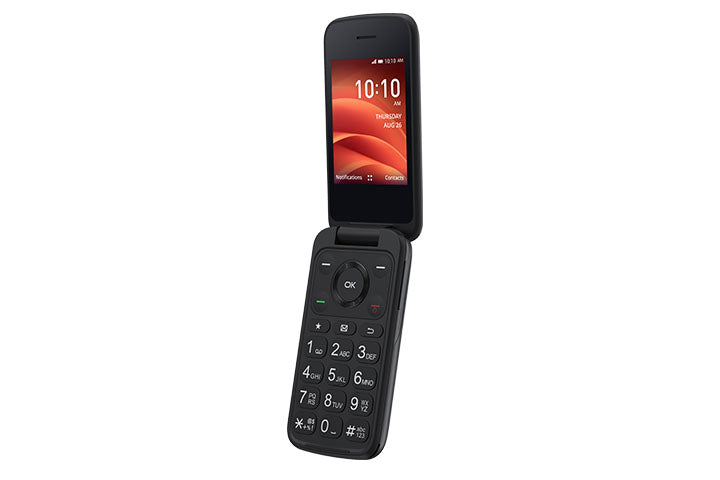 TCL FLIP 4056 series open three-quarter view